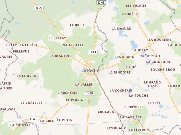 Plan du Pertre