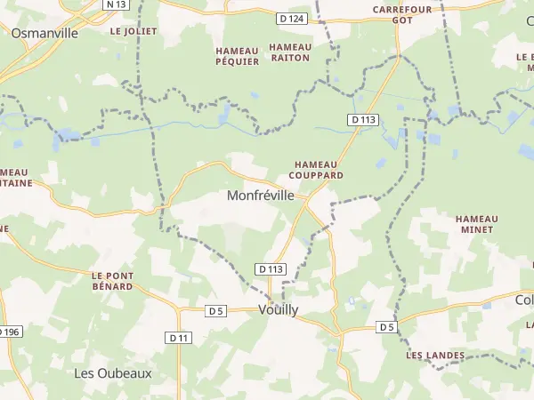 Plan de Monfréville