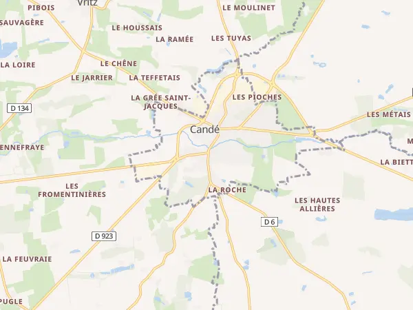 Plan de Candé