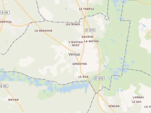 Plan de Vensac