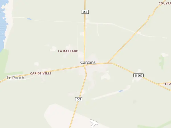 Plan de Carcans