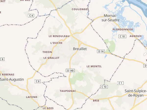 Plan de Breuillet