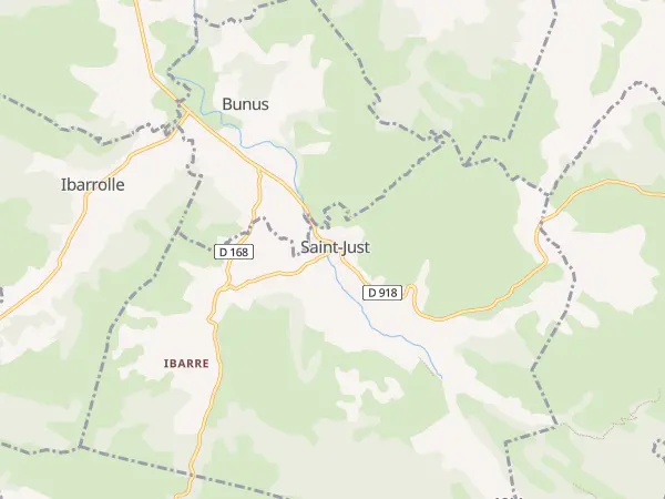Plan de Saint-Just-Ibarre
