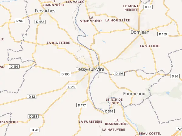 Plan de Tessy-Bocage