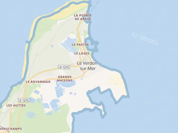 Plan du Verdon-sur-Mer