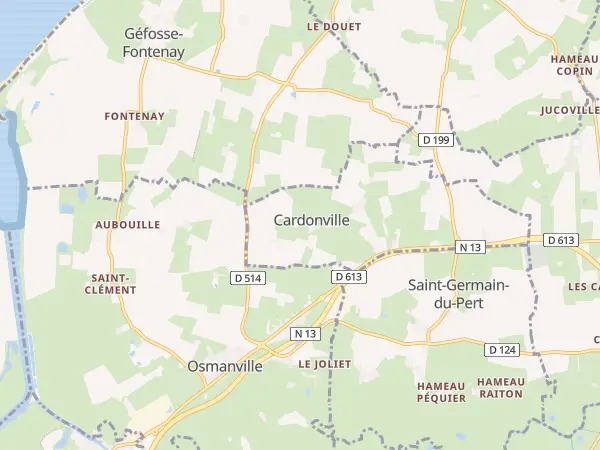 Plan de Cardonville