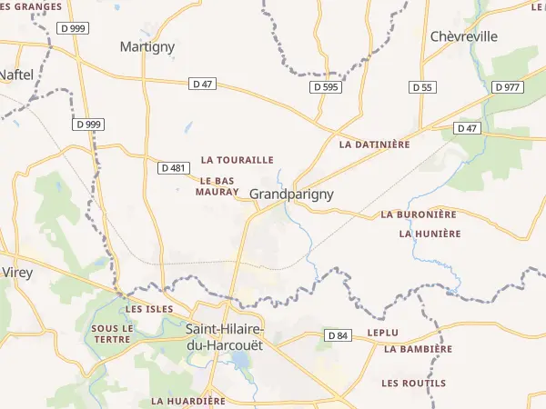 Plan de Grandparigny