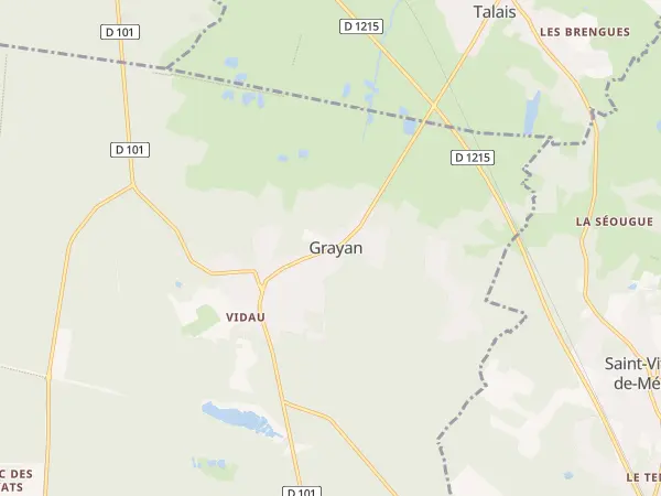 Plan de Grayan-et-l’Hôpital