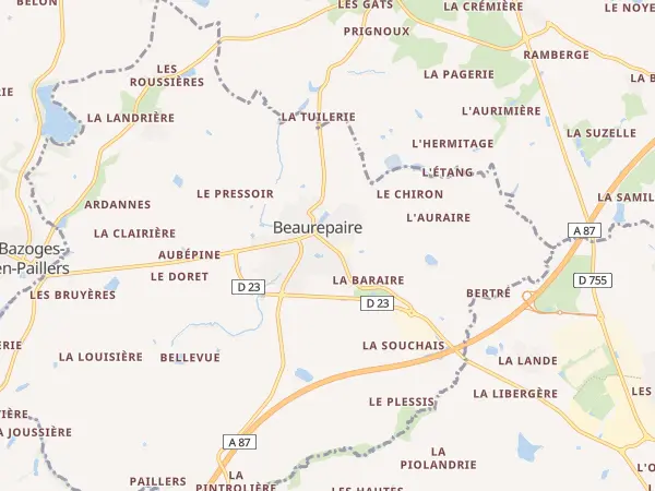 Plan de Beaurepaire