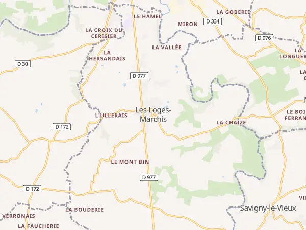 Plan des Loges-Marchis
