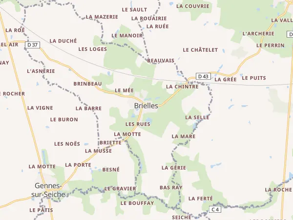 Plan de Brielles