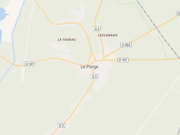 Plan du Porge