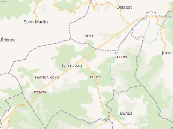 Plan de Larceveau-Arros-Cibits