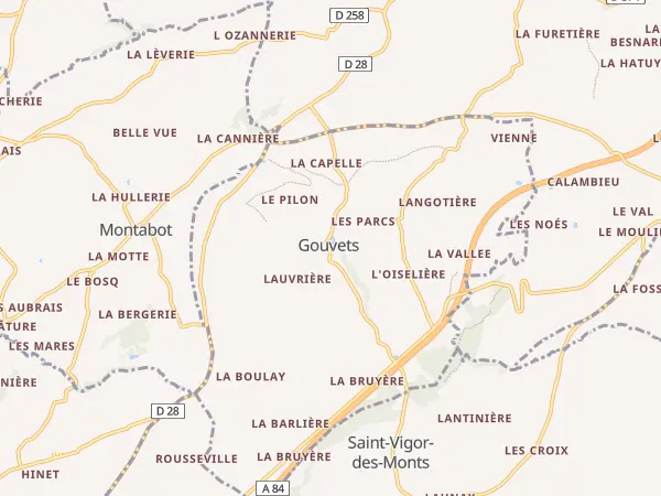Plan de Gouvets