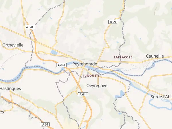 Plan de Peyrehorade