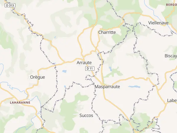 Plan de Arraute-Charritte
