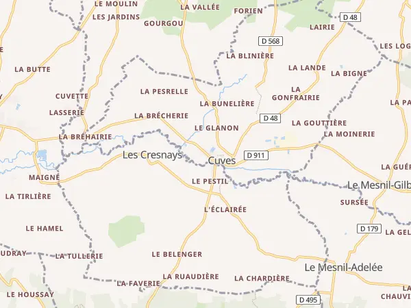 Plan de Cuves