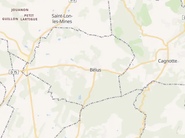 Plan de Bélus