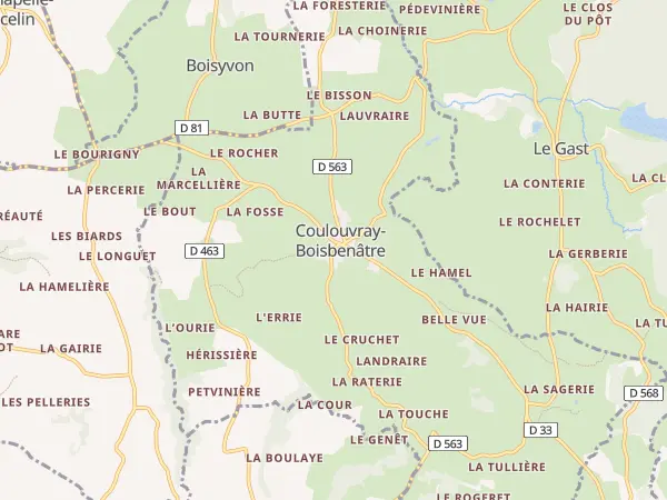 Plan de Coulouvray-Boisbenâtre