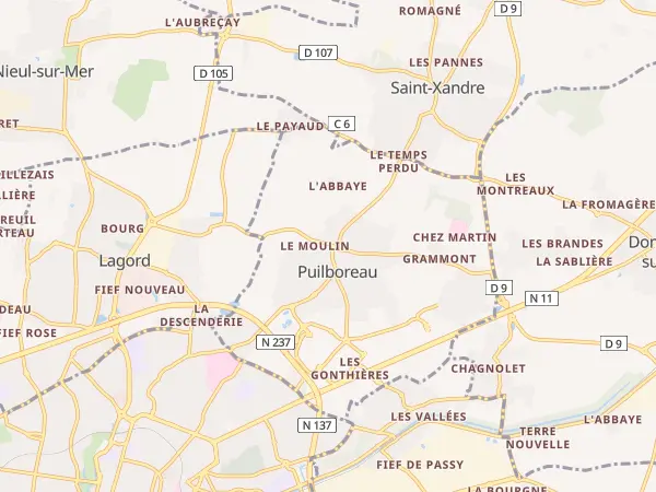 Plan de Puilboreau
