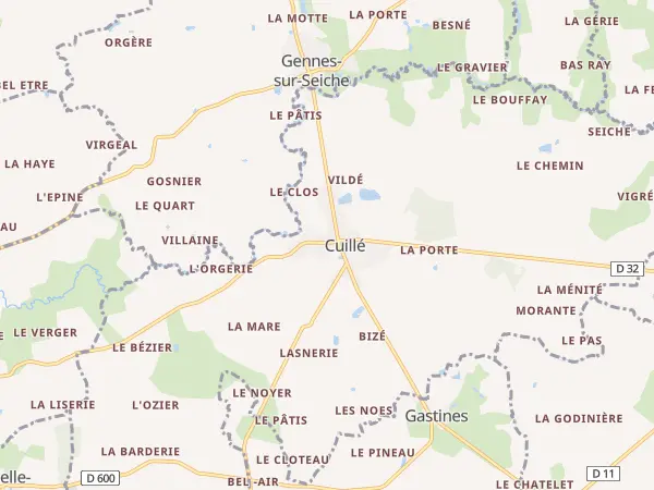 Plan de Cuillé