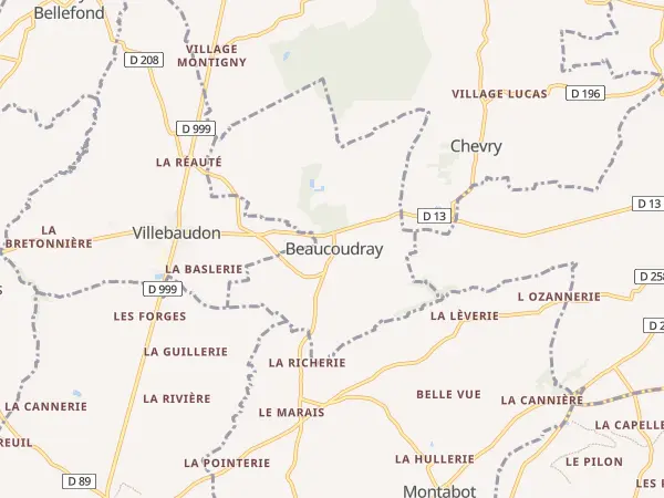 Plan de Beaucoudray