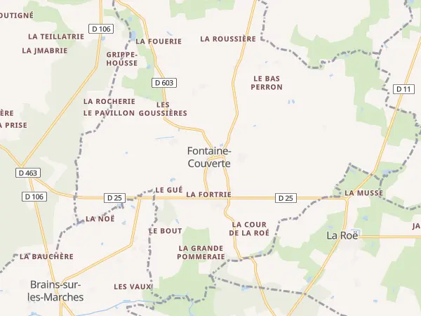 Plan de Fontaine-Couverte