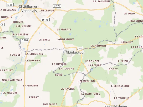 Plan de Montautour