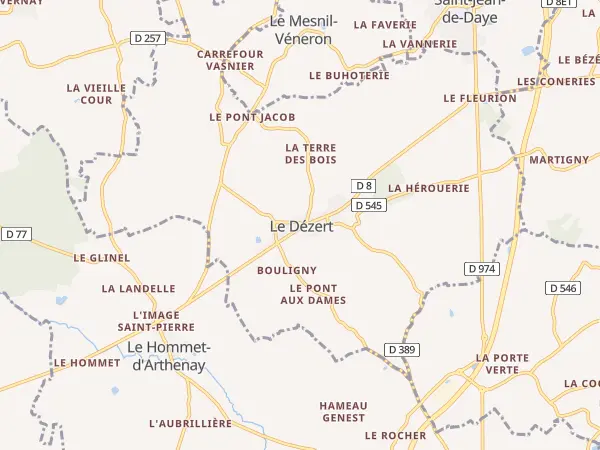 Plan du Dézert