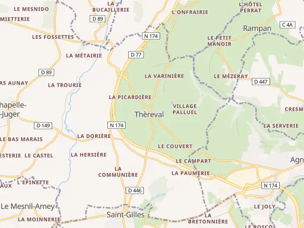 Plan de Thèreval