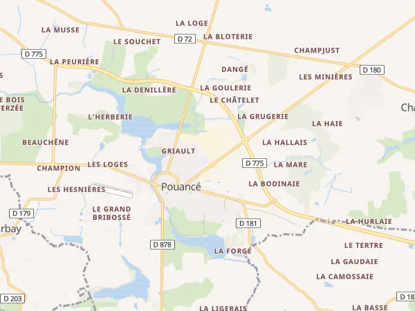 Plan de Ombrée d’Anjou