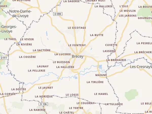Plan de Brécey