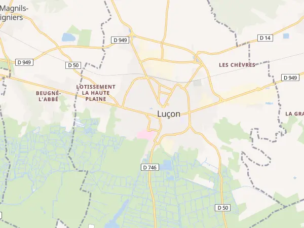 Plan de Luçon