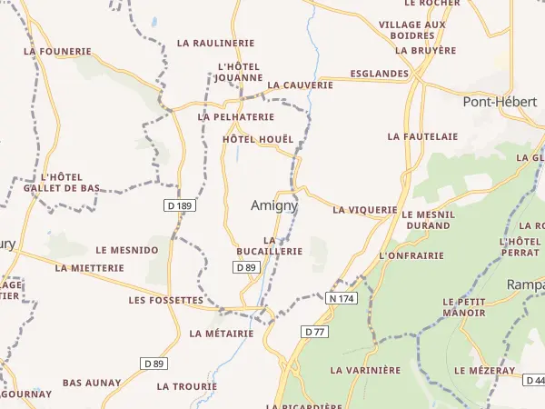 Plan de Amigny
