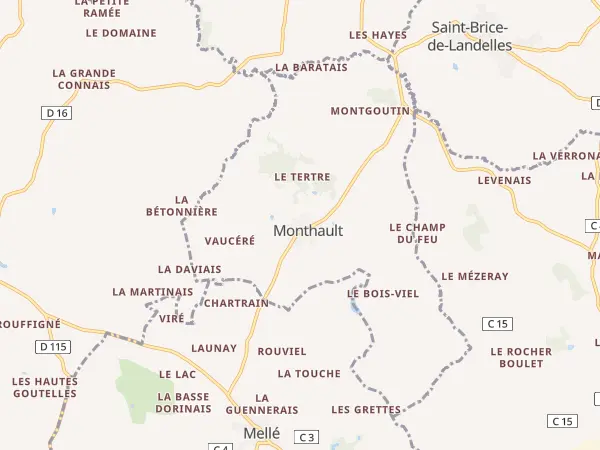 Plan de Monthault