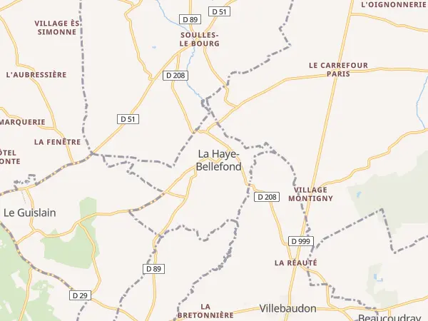 Plan de La Haye-Bellefond