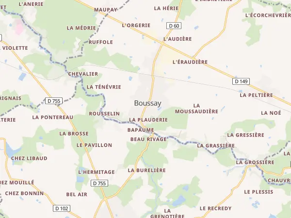 Plan de Boussay