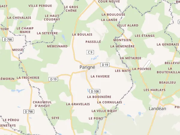 Plan de Parigné