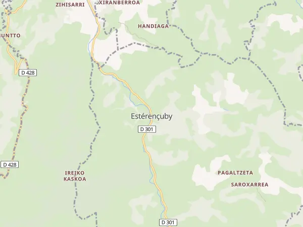 Plan de Estérençuby
