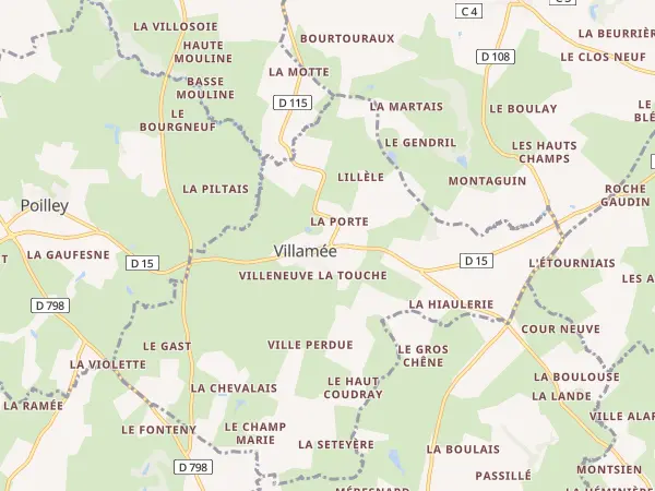 Plan de Villamée