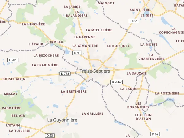 Plan de Treize-Septiers