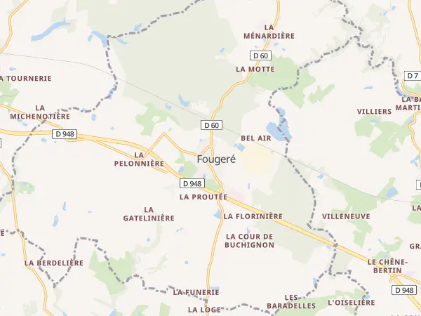 Plan de Fougeré