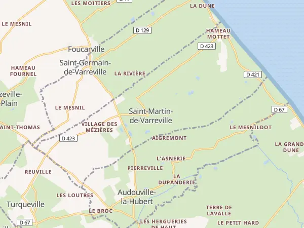 Plan de Saint-Martin-de-Varreville