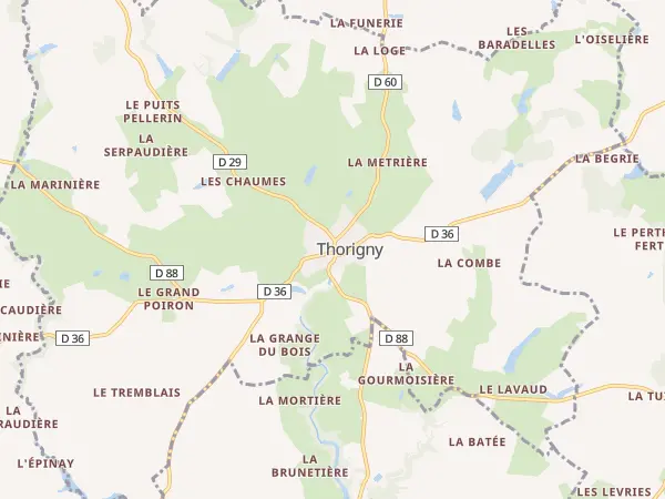 Plan de Thorigny