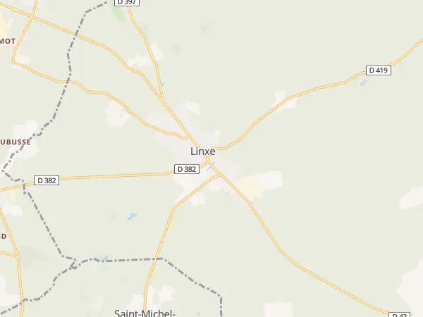 Plan de Linxe