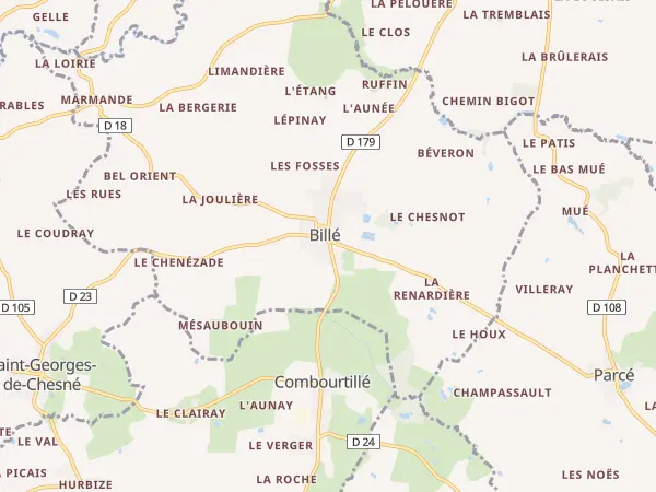 Plan de Billé