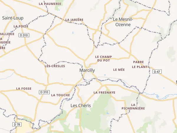 Plan de Marcilly