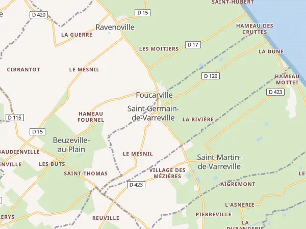 Plan de Saint-Germain-de-Varreville