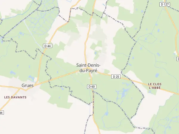Plan de Saint-Denis-du-Payré