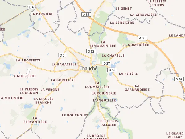 Plan de Chauché